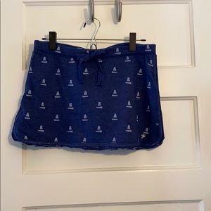 Aerie Blue Sailboat Skirt